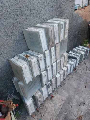 Tijolo de vidro 36 unidades
