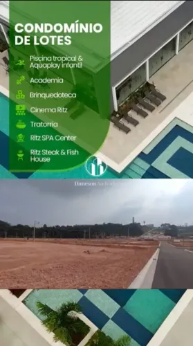 Vendo lote de 250 m² na Av Torquato tapajós, em Spa Resort, Manaus-AM