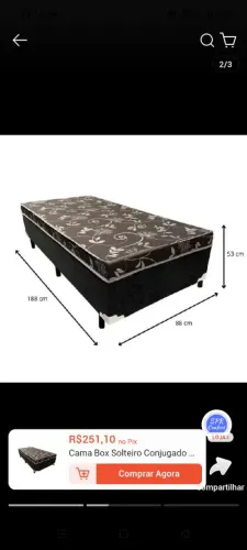 Cama de solteiro