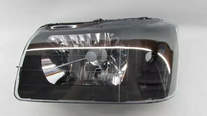 Farol Mascara Negra Fiat Uno Economy 2004 a 2013 Esquerdo