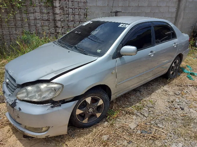 Sucata toyota corolla 2005 retirada de peças ate 03 x sem juros
