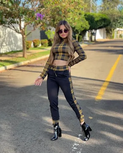 Conjunto Xadrez Mostarda
