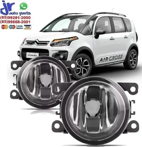 Par Farol Milha Aircross 2011 2012 2013 2014 2015 2016 Auxiliar Neblina