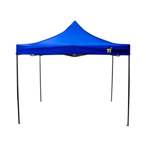 TENDA GAZEBO AZUL 100% POLIESTER TUBO ACO 0,7MM TAM. 3X3MT 705