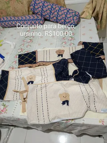 Conjunto para berço, ursinho