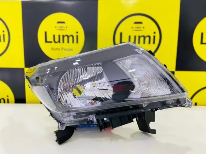 Farol Nissan Frontier 2017/2021 Mascara Negra - NOVO 