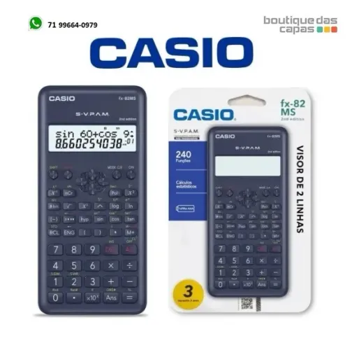 Calculadora cientifica casio 240 Funçoes FX-82MS