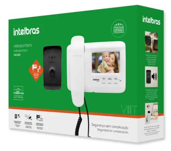 Vídeo porteiro Intelbras IVR 1010.