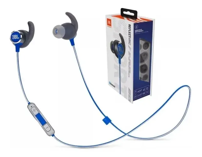 Fone de Ouvido Bluetooth JBL Esportivo Reflect Mini 2, Azul