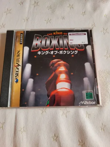 The King of Boxing Sega Saturn Japonês Original 