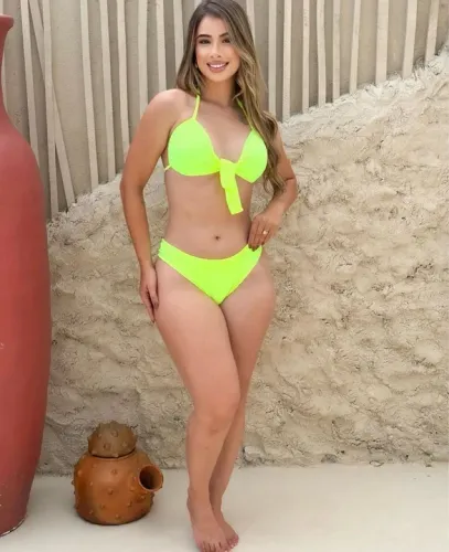 Biquíni Amarelo neon