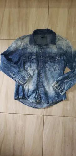 Lote de 6 Camisas Manga Longa Grife p/Menino 