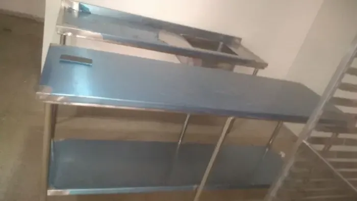 Mesas e pias inox