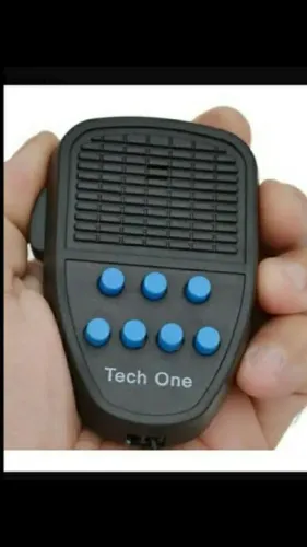 Sirene de Som Portátil Tech One com 7 tons aceito cartão!