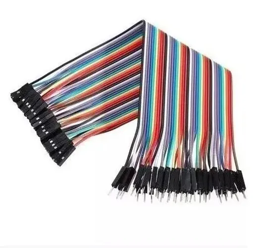 Fio de 20PCS Linha 10cm Jumper Macho Para Macho Cabos Conector  Pin Dupont   COD-CP61  