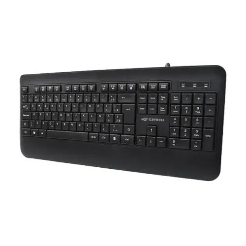 Teclado Multimídia C3tech KB-M100BK - WZetta