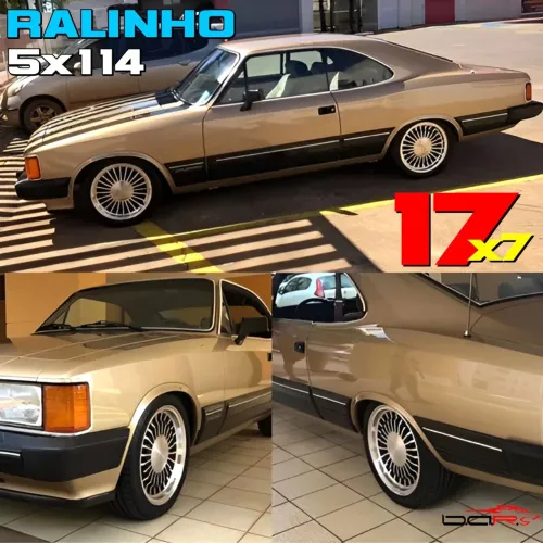 Rodas 17x7 para Opala Chevrolet ralinho