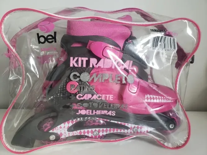 Patins In Line - Rosa - Bel Sports