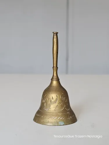 Sineta Indiana em bronze 8cm