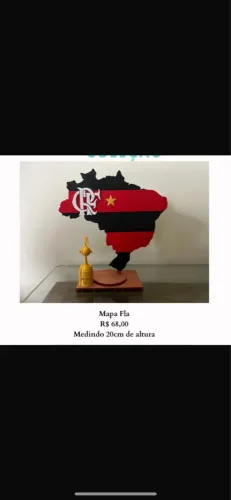 Mapa Flamengo!