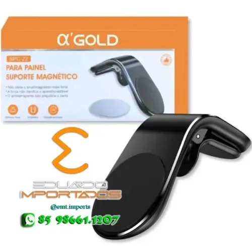 Suporte Celular Veicular Magnético Ar SPC-22 AGold