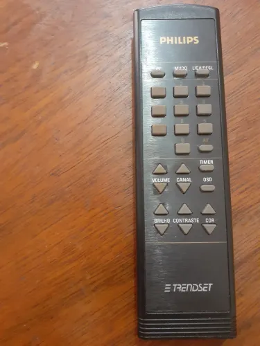 Controle remoto tv PHILIPS TRENDSET