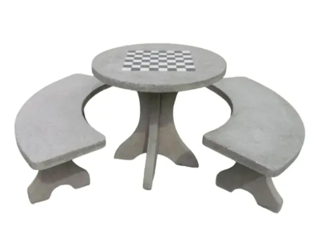 Conjunto mesa redonda 80cm