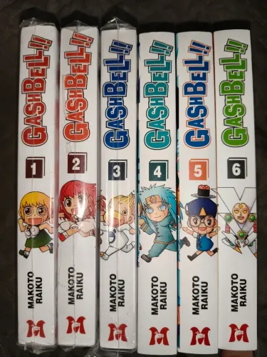 Coleção Gash Bell 1-6 com Brindes da Assinatura