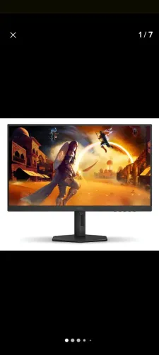 Monitor AOC 27 IPS - 180hz + Full HD - NOVO, LACRADO!
