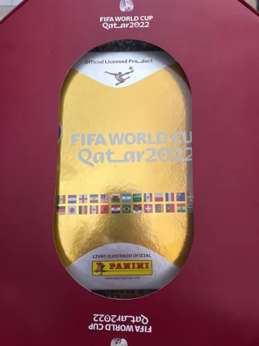 Livro Ilustrado Oficial da Copa do Mundo FIFA Qatar 2022 - Panini