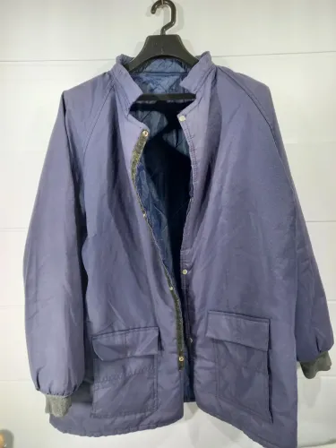 Jaqueta blusão casaco de frio dupla face tam. GG.