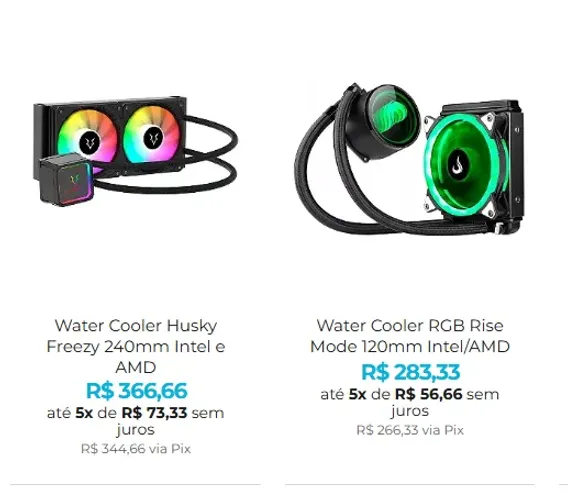 Water Cooler - Resfriamento à água para seu PC Gamer