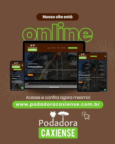 Serviço de poda e corte de árvores