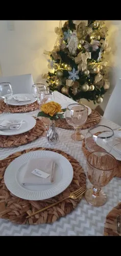 Conjunto 8 Taças pé alto, borda prateada
