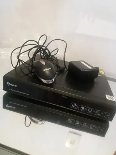 APARELHO DVR JL PROTEC H264 DIGITAL VÍDEO RECORDER. 4 CANAIS/CAMERAS