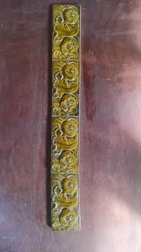 Barra de azulejos ingleses de 100 anos(Valor a unidade)