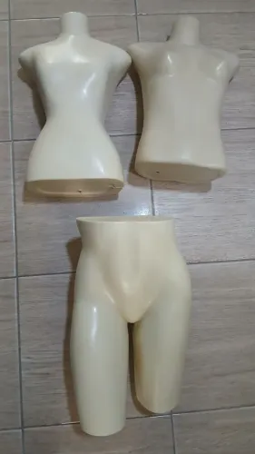 Manequim busto feminino para loja de roupas 