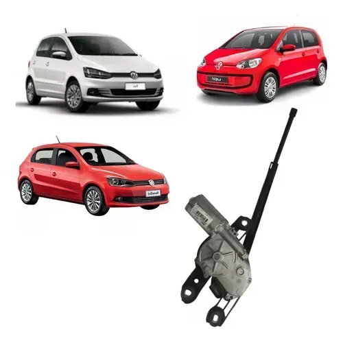Motor Limpador Traseiro Fox Up Gol 2015 A 2022 Cod 1sb955711 com braço e palheta 