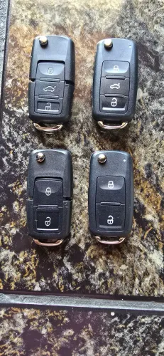 Carcaça para chave Canivete vw 