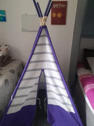 Barraca infantil - tenda, cabana, toca, casinha