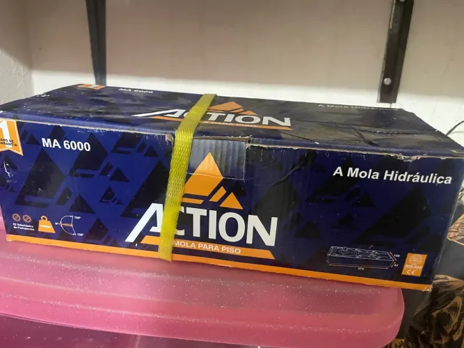 Mola Hidráulica de Piso para Porta de Vidro ACTION- MA 6000
