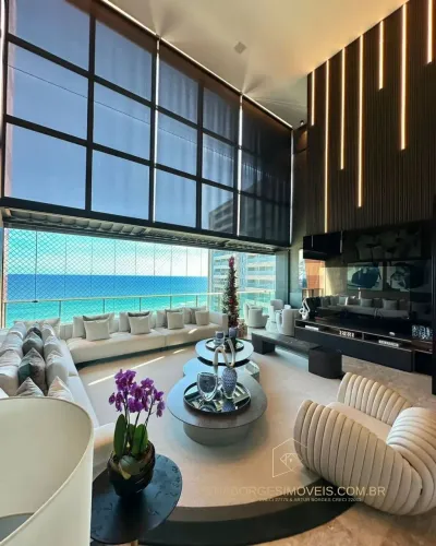 Cobertura duplex de alto luxo no Condomínio D'Azur com 4 suítes 374m2