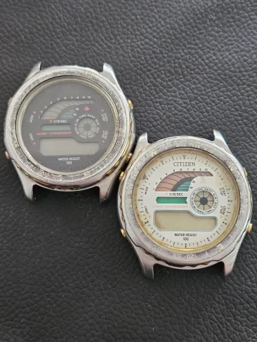 Lote ois Relógios Citizen Promaster P/ Peças