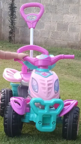 Mini Quadriciclo Infantil Rosa Maral
