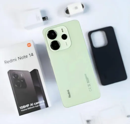 Celular Redmi Note 14 256+08 Preto Azul Verde Lacrado R$1250,00