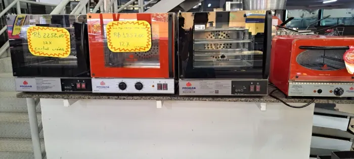 Forno Elétrico Turbo Progás Fast Oven Preto Analógico -127/220v