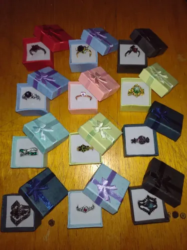 Belos anéis femininos