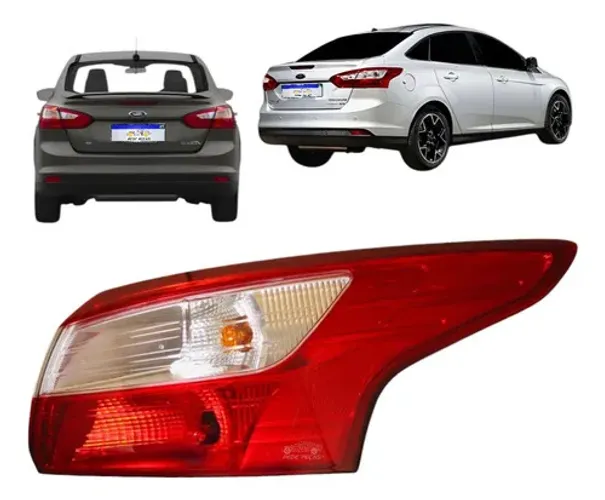 Lanterna Traseira Ford Focus Sedan 2014 2015 Ld