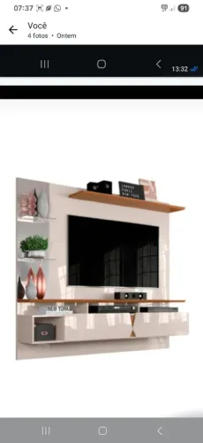 Painel de TV moderno e elegante