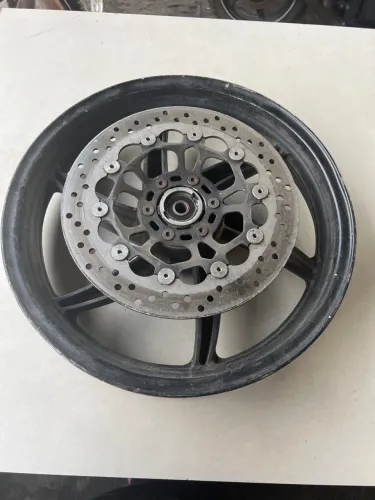 Roda Dianteira e Disco Kasinski Comet 250 10/12 Original 